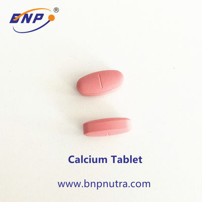 De Gefilmde Tablet van de calcium600mg Vitamine D3 800IU voor Beengezondheid