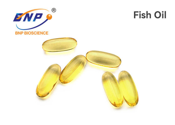 OEM van EPA DHA vult Transparante Softgel omega-3 Vistraan aan Zacht Gel