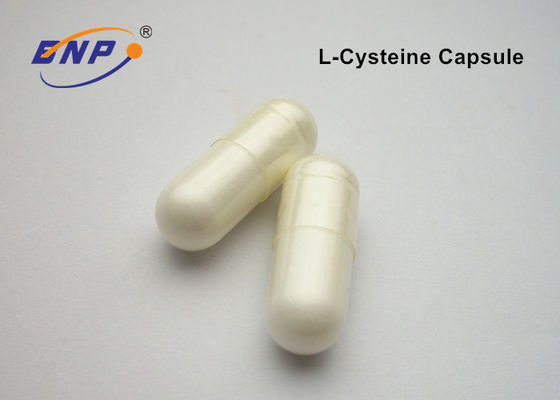 500mg dieetoem Cysteine van L van het Supplement Witte Poeder Capsules
