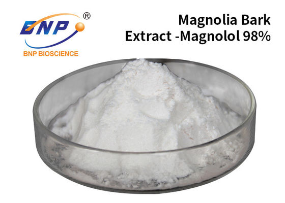 Populair van het de Schorsuittreksel van de Supplementenmagnolia het Poederwit van Magnolol Honokiol